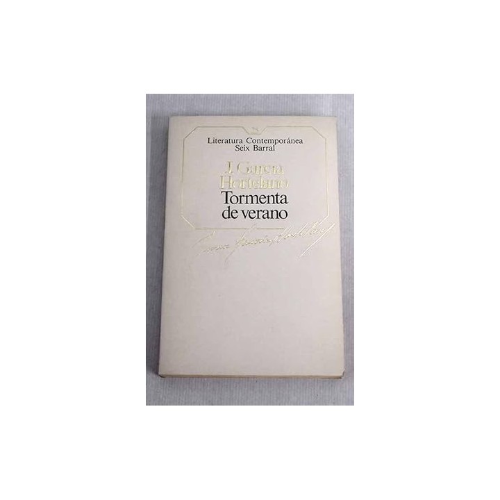 Literatura Contemporánea (25): Tormenta de verano.